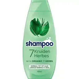 Etos Schwarzkopf 7 Kruiden Shampoo 400 ML aanbieding