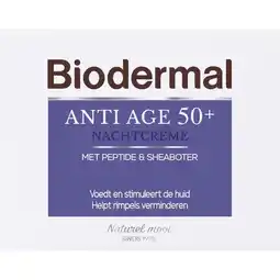 Etos Biodermal Anti Age 50+ Nachtcrème 50 ML aanbieding