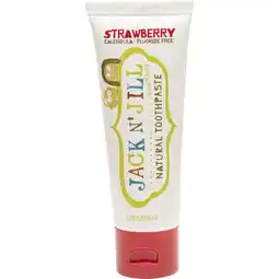 Etos JACK N'JILL Natural Toothpaste Strawberry 50 GR aanbieding