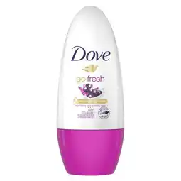 Etos Dove Go Fresh Açaí Berry & Waterlily Anti-Transpirant Deodorant Roller50 ML aanbieding