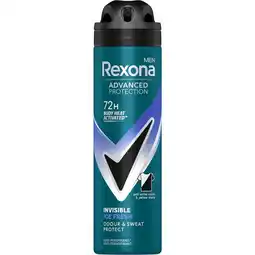 Etos Rexona Men Advanced Protection Invisible Ice Deodorant Spray 150 ML aanbieding