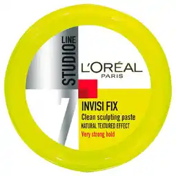 Etos L'Oréal Paris Studio Line Invisi Fix Clean Sculpting Paste 75 ML aanbieding