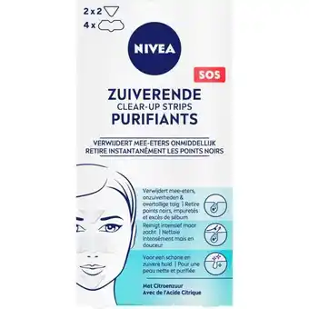 Etos NIVEA Zuiverende Clear-up Patches 8 stuks aanbieding
