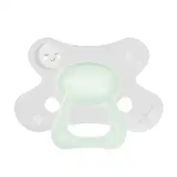 Etos Difrax Fopspeen Natural 6+ M Glow In The Dark aanbieding