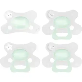 Etos Difrax Fopspeen Natural 6+ M Glow In The Dark aanbieding