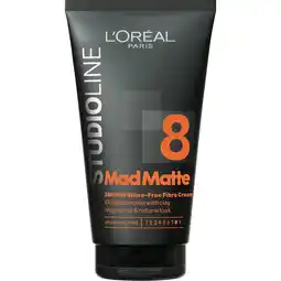 Etos L'Oréal Paris Studio Line Matt & Messy Zero Shine Fibre Paste 150 ML aanbieding