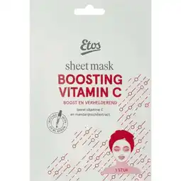 Etos Etos Boosting Vitamin C Sheet Mask aanbieding