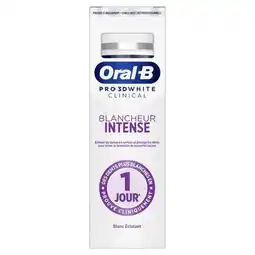 Etos Oral-B Pro 3D White Clinical Radiant White Tandpasta 75 ML aanbieding
