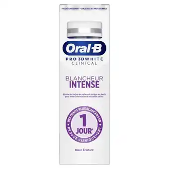 Etos Oral-B Pro 3D White Clinical Radiant White Tandpasta 75 ML aanbieding