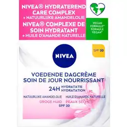 Etos NIVEA Essentials 24u Voedende Dagcrème SPF 30 Droge Huid 50 ML aanbieding