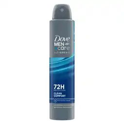 Etos Dove Men+Care Advanced Clean Comfort Anti-Transpirant Deospray 200 ML aanbieding