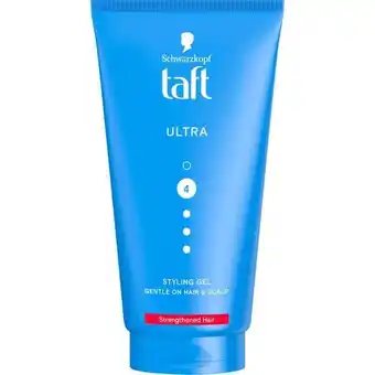 Etos Taft Styling Gel Ultra Strong Gel 150 ML aanbieding