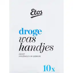 Etos Etos Droge Washandjes 10 stuks aanbieding