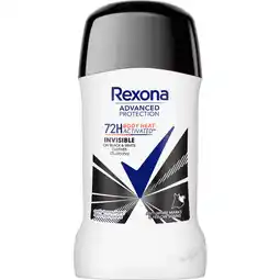 Etos Rexona Woman Advanced Protection Invisible B&W Deodorant Stick 50 ML aanbieding