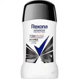 Etos Rexona Woman Advanced Protection Invisible B&W Deodorant Stick 50 ML aanbieding
