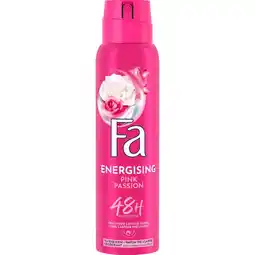 Etos Fa Pink Passion Deodorant Spray 150 ML aanbieding
