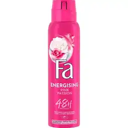 Etos Fa Pink Passion Deodorant Spray 150 ML aanbieding