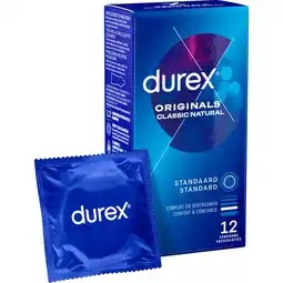 Etos Durex Condooms Originals Classic Natural 12 stuks aanbieding