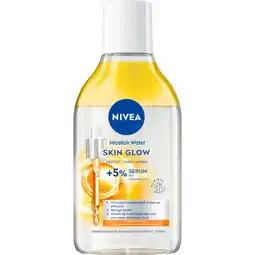 Etos NIVEA Skin Glow Serum Infused Micellair Water 400 ML aanbieding