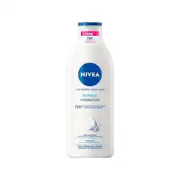 Etos NIVEA Express Hydraterende Body Lotion 400 ML aanbieding