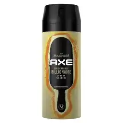 Etos AXE Magnum Gold Caramel Billionaire Deodorant Bodyspray 150 ML aanbieding