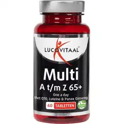 Etos Lucovitaal Multi A t/m Z 65+ 60 stuks aanbieding