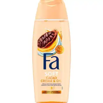 Etos Fa Cream & Oil Cacao Showergel 250 ML aanbieding