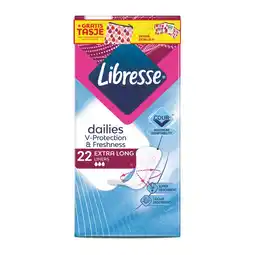 Etos Libresse Daily Fresh Inlegkruisjes Extra Long aanbieding