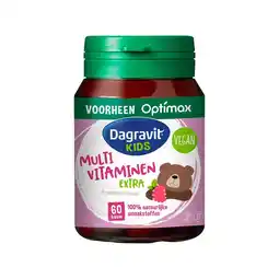 Etos Dagravit Natural Kids Multi Framboos Hooggedoseerd 60 Dragees aanbieding