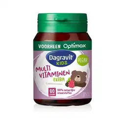 Etos Dagravit Natural Kids Multi Framboos Hooggedoseerd 60 Dragees aanbieding