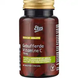 Etos Etos Premium Gebufferde Vitamine C 750mg 60 stuks aanbieding