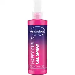Etos Andrélon Pink Happy Curls Gelspray 200 ML aanbieding