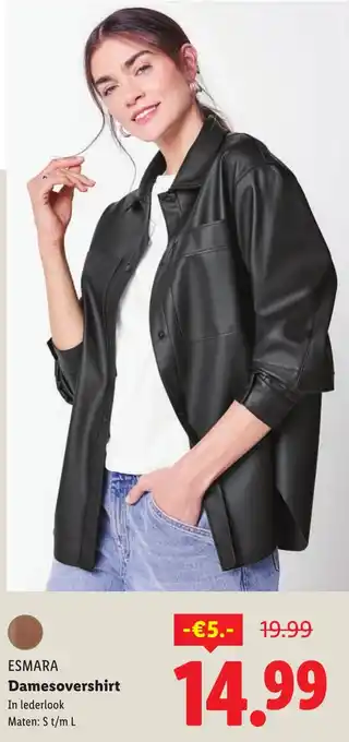 Lidl Esmara Damesovershirt aanbieding