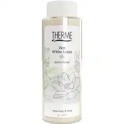 Etos Therme Zen White Lotus Relaxing Foam Bath 500 ML aanbieding