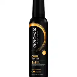 Etos Syoss Curl Haarmousse 250 ML aanbieding