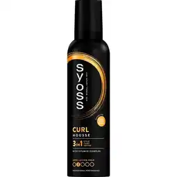 Etos Syoss Curl Haarmousse 250 ML aanbieding