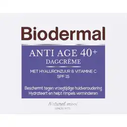 Etos Biodermal Anti Age 40+ Dagcrème SPF 15 50 ML aanbieding