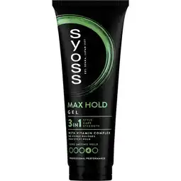 Etos Syoss Max Hold Haargel 250 ML aanbieding
