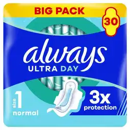 Etos ALWAYS ULTRA PADS NORM WINGS 30 - BP aanbieding