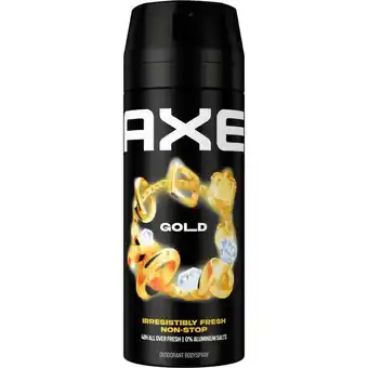 Etos AXE Gold Deodorant Bodyspray 150 ML aanbieding
