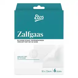Etos Etos Zalfgaas 10 x 7,5 CM 6 stuks aanbieding