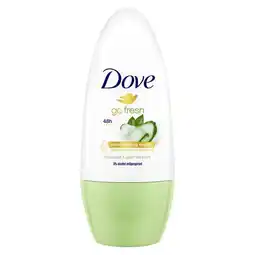 Etos Dove Go Fresh Cucumber & Green Tea Anti-transpirant Deodorant Roller 50 ML aanbieding