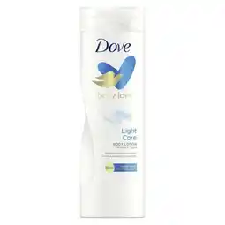 Etos Dove Body Love Light Care Bodylotion 400 ML aanbieding