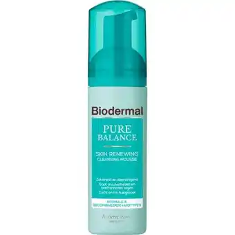 Etos Biodermal Pure Balance Skin Renewing Cleansing Mousse 150 ML aanbieding