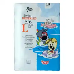 Etos Etos Woezel en Pip Zwemluiers Maat L 10 stuks aanbieding