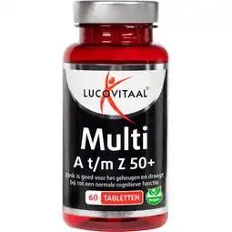Etos Lucovitaal Milti A t/m Z Q10 50+ 60 stuks aanbieding