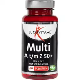 Etos Lucovitaal Milti A t/m Z Q10 50+ 60 stuks aanbieding