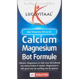 Etos Lucovitaal Calcium Magnesium Bot Formule Tabletten aanbieding