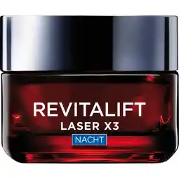 Etos L’Oréal Paris Revitalift Laser X3 Anti-Rimpel Nachtcrème aanbieding