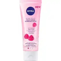 Etos NIVEA Glow Bio Rijst Scrub 75 ML aanbieding